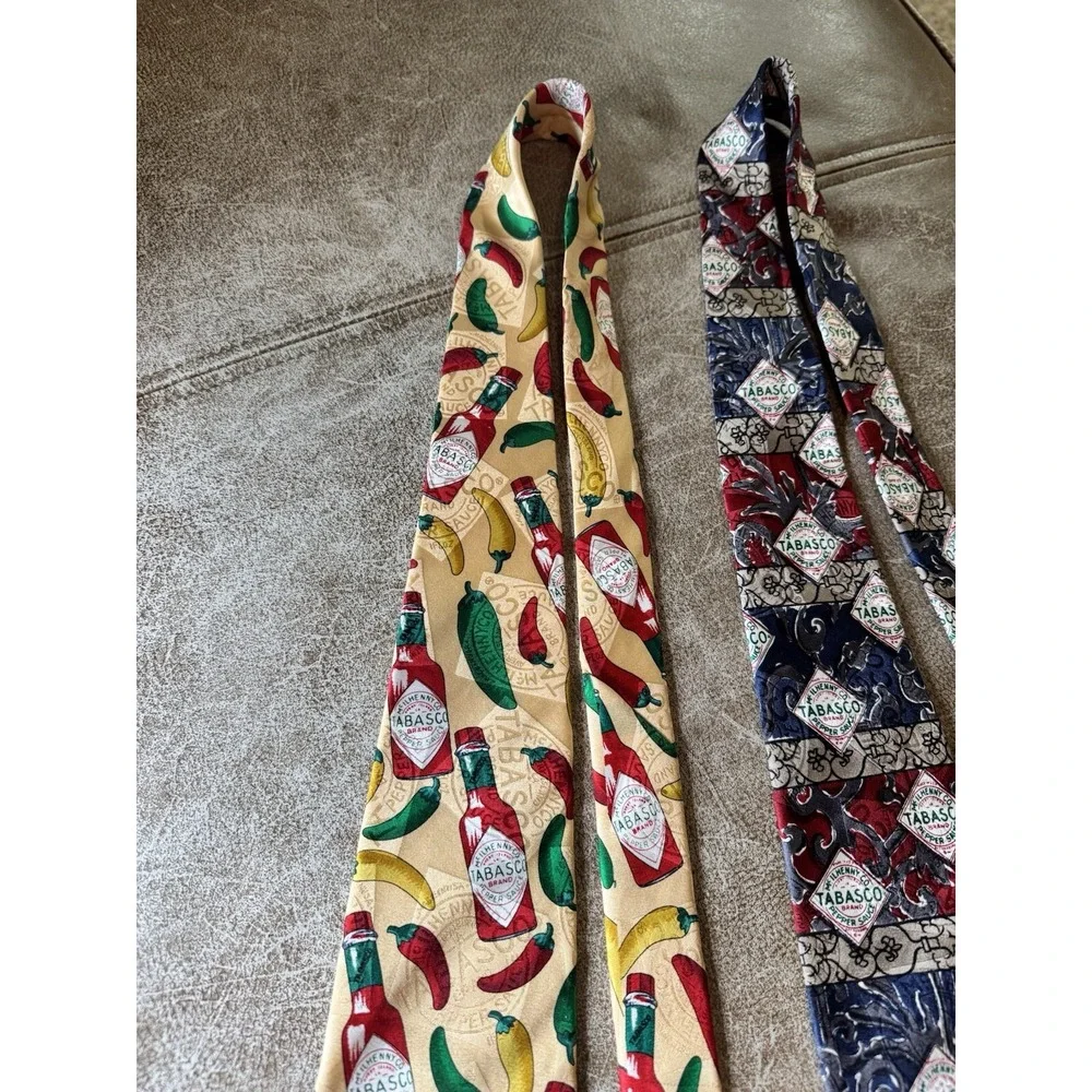 Tabasco vtg neckties